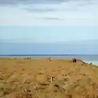 Mar Chiquita en un crudo día de invierno