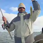 Mar Chiquita en un crudo día de invierno