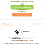SORTEO ESTILOGR?FICO 2023 8