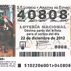 Loteria Cofradia de la Borriquita