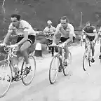 COPPI,HUGO KOBLET,BARTALI,GIRO 1956