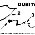 Firma dubitada