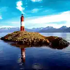 Faro Les Eclaireurs, en Ushuaia, Tierra del Fuego