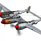 Esquema P-38 EEUU 17 Beautiful Bitch