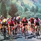 Perico-Tour1983-Glandon-Alban-J. Boyer-M. Madiot-Fignon-Breu-Delgado-R. Martin-Winnen-Van Impe-Van der Velde-Patrocinio Jimenez