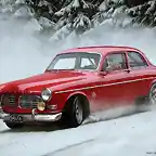 christmas-classic-classic-car-drift-santa-snow-volvo