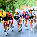Perico-Vuelta Asturias1992-Rominger-Montoya-Z?lle