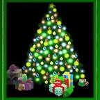 arbol con adornos