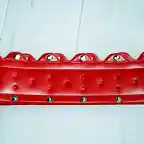 Funda de volante 4 roja, volantes 38 cm_, 53'5 cm_, 1