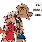 Timmy Brisby y Jenny McBride llora D.E.P. Canal+