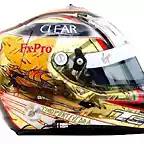 Timo Glock Virgin Helmet