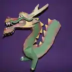 Dragón Chino (Dark Papercraft) by Pendragón