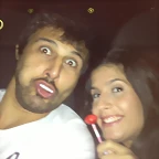 Hugo y Mar?a 30-10-2012 En el cine