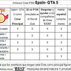 Spain- GTA 5 criterio rangos 17-10-2013