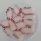 Carpacho de pulpo