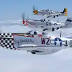 Trio de P-51