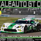 Cartell Scaleauto GT - cursa 1