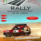 cartel RALLY LEKUSLOT