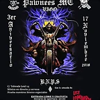 17 de noviembre - 3er Aniversario Pawnnees MC Vigo