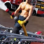 Calendario Bomberos Zaragoza 2009-Marzo