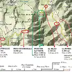 La Bobia-mapa cimas