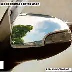 embellecedor retrovisor cromado.KNM-CMAC-03.Hi-motors