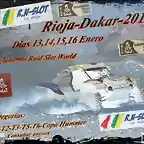 Cartel Rioja-Dakar 2012