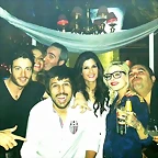 Hugo y Mar?a 13-2-2013 despu?s gala gh14 (2)