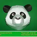 Oso Panda (Papercraft) by Pendragon