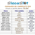 Calendario 2018 Circuito pl?stico El Clot