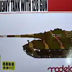 Modelcollect - E-75 Heavy Tank 128 Gun - 1-72