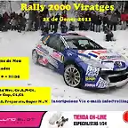 Cartell 1 Rally-2011 -2000 Viratges-