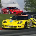 a13 Corvette Racing Next-Generation C6.R Mid-Ohio August 8, 2009