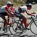 1996 Tour - Indurain y Olano en el Soudet 2