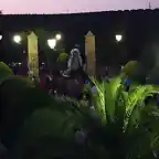 llega la virgen de noche