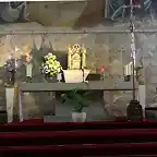 el altar mayor sin la virgen