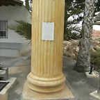 la murada, columna alfonso XIII