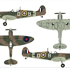Duglas Bader - SpitfireMkIaDBdrawing2 - Copy