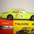 18 Ford Falcon Carrera n?90 verde limon (serie 10) 1