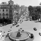 Sevilla Pl. La Puerta de Jerez c. 1960