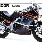 Kawasaki GPZ 600 1984-1986