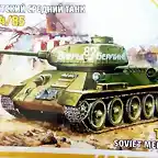 Zvezda - T-34-88 - 1-72