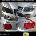 kit tunning pilotos delantero y trasero.KCO-KITP-31.Upgradecar