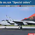 Italeri - Panavia Tornado IDS-ECR - Special Colors - 1-72