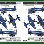 HobbyBoss-172-F8F-2-Bearcat-87269-Painting-Marking