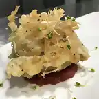 Bacalao en tempura