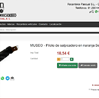 Piloto led naranja