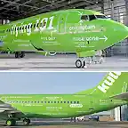 Kulula nose tail