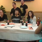 Hugo y Mara en la cena 6