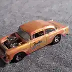 Bel Air 55 Gasser HW restaurado a rat rod (1)